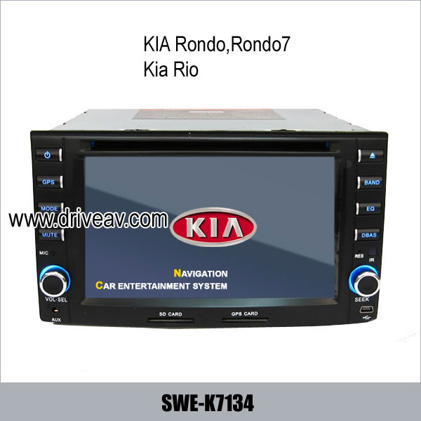 KIA Rondo,Rondo7,Kia Rio OEM factory radio GPS DVD Player TV SWE-K7134